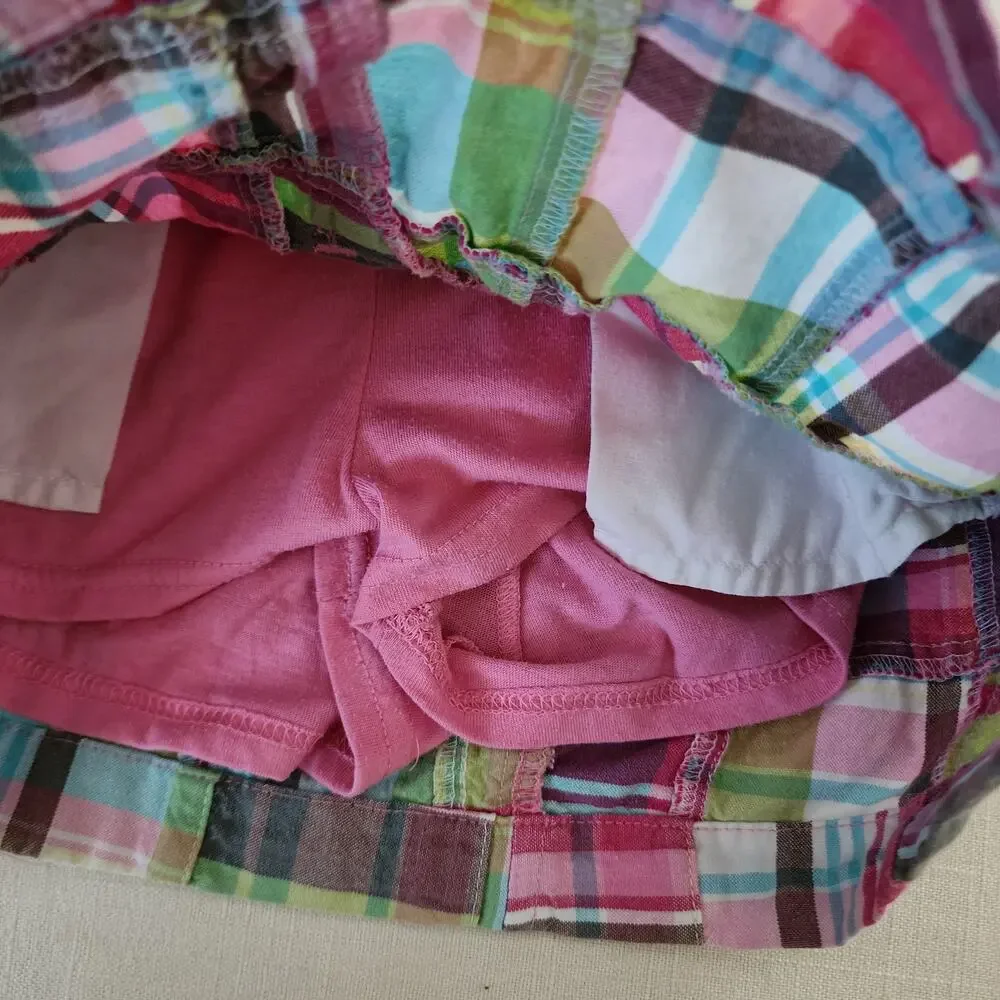 Y2k Oshkosh Patchwork Skirt 4t
